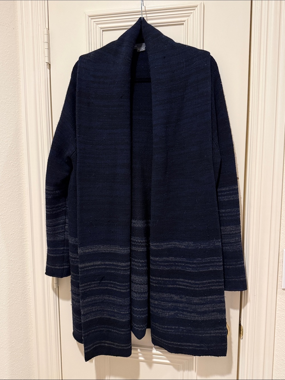 Vince Open Front Navy Cardigan Jacket